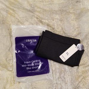 NWT XL Classic Empetua® Fresh Control Mid-Waist Shaper Bike Shorts